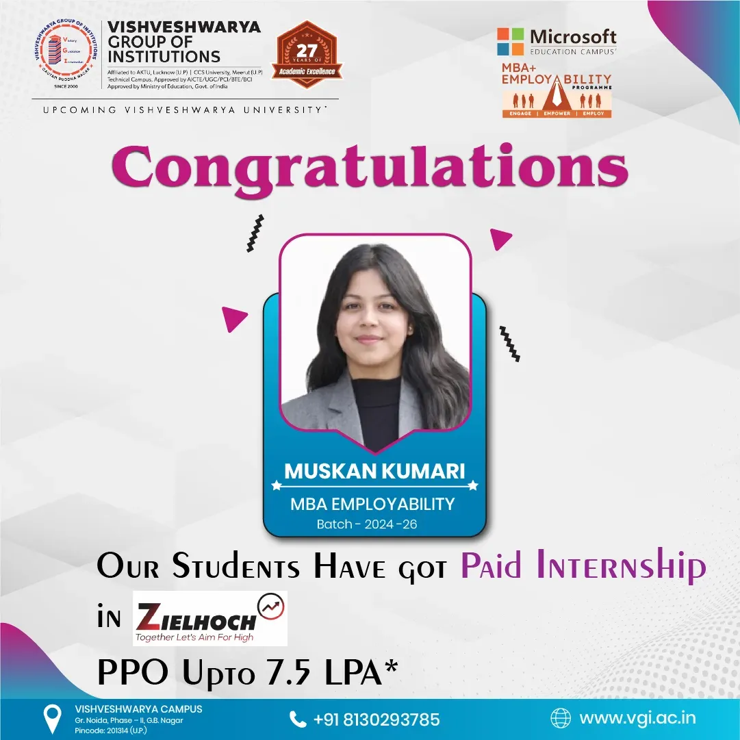 PGDM internship at Zeilhoch