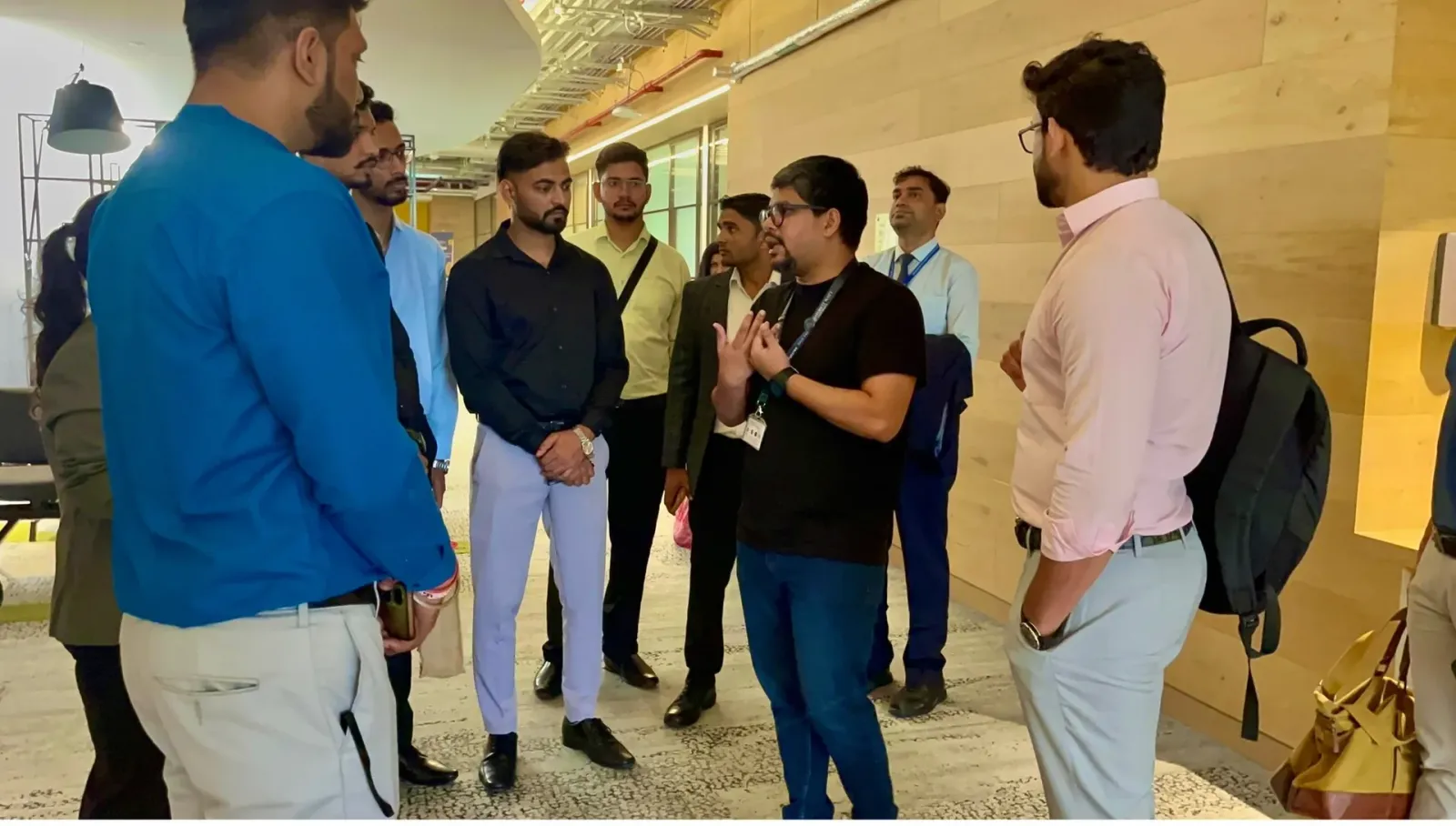 PGDM cohort at a Dubai attraction